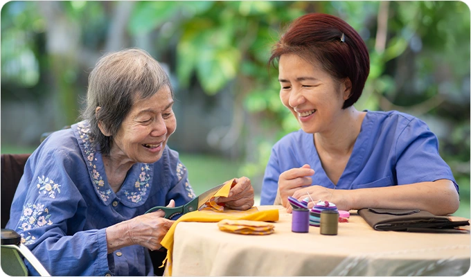 認知症の方とのコミュニケーションの取り方